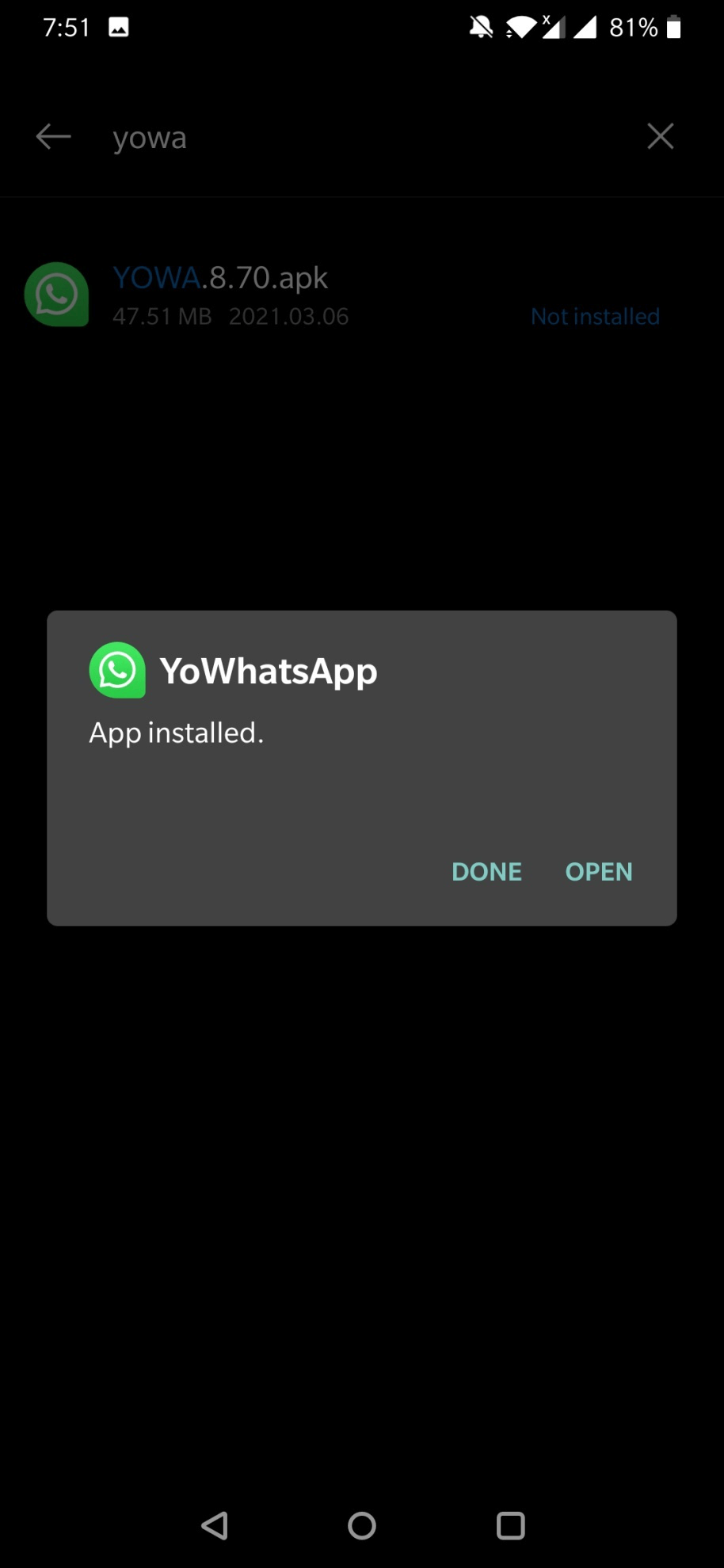 YOWhatsApp Download